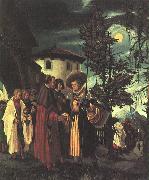Albrecht Altdorfer The Departure of Saint Florian oil painting picture wholesale